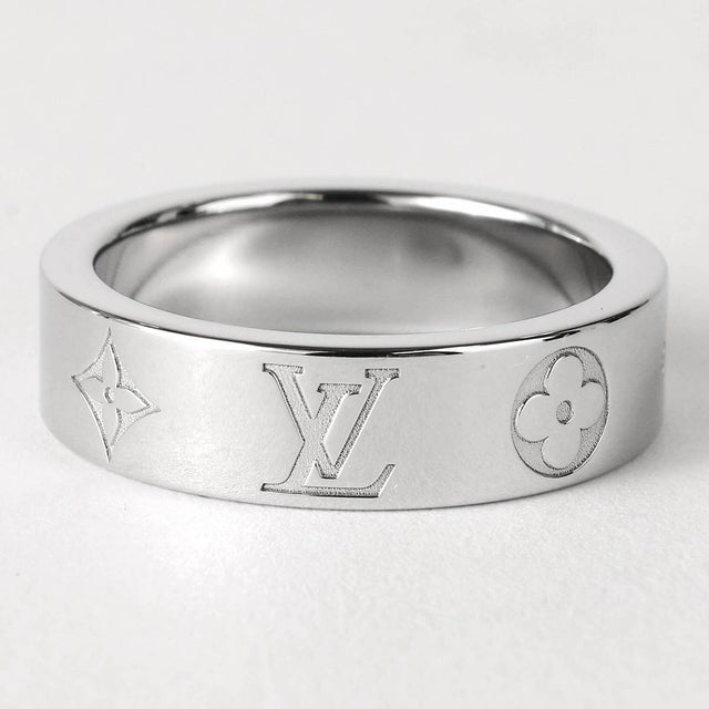 リング LV モザイク THIN RING 指輪 M1670M （シルバー）