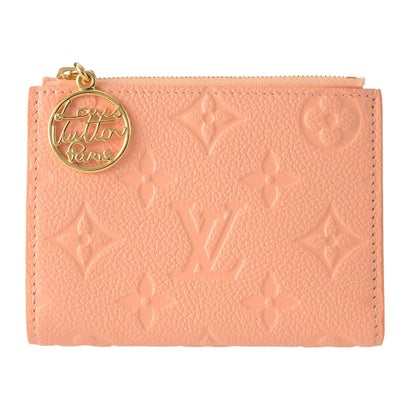 ルイ ヴィトン Louis Vuitton 2つ折り財布 モノグラム アンプラント RAINBOW PORTEFEUILLE LISA M27487 （ペッシュ）｜詳細画像