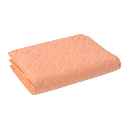 ルイ ヴィトン Louis Vuitton 2つ折り財布 モノグラム アンプラント RAINBOW PORTEFEUILLE LISA M27487 （ペッシュ）｜詳細画像
