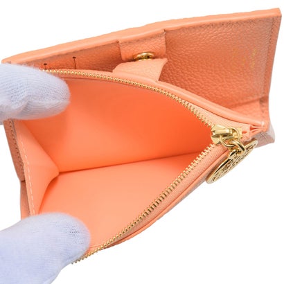 ルイ ヴィトン Louis Vuitton 2つ折り財布 モノグラム アンプラント RAINBOW PORTEFEUILLE LISA M27487 （ペッシュ）｜詳細画像