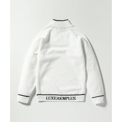 リュクス エーケーエム プラス/メンズ/LIGHT MOCK NECK KNIT （white）｜詳細画像