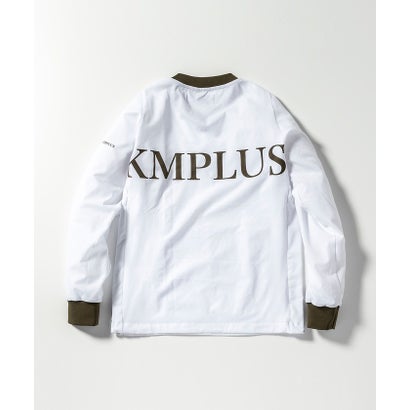 リュクス エーケーエム プラス/メンズ/VENTILATED V-NECK LONG SLEEVES （white）｜詳細画像