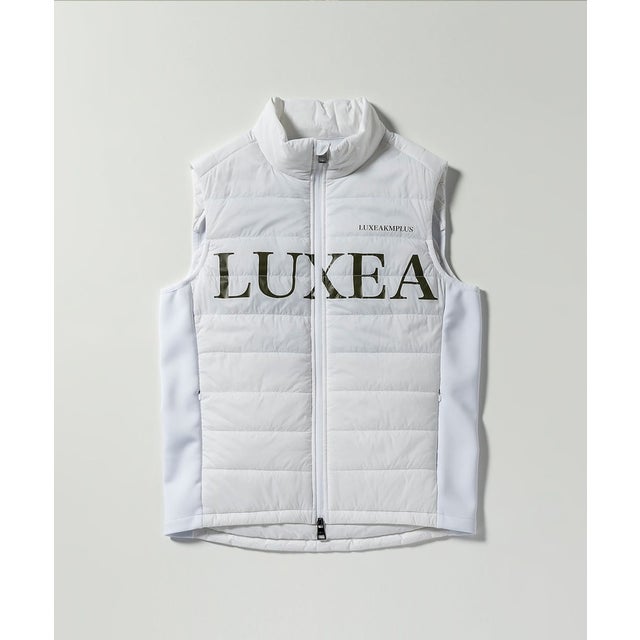 リュクス エーケーエム プラス/メンズ/MOVE LIGHT PADDED JACKET VEST （white）