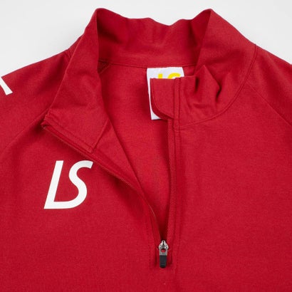 LUZeSOMBRA Jr LS DRY HALF ZIP(レッド)｜詳細画像