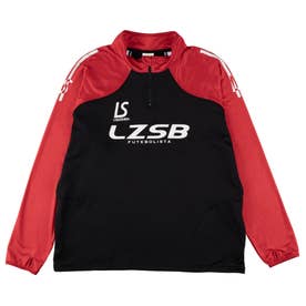 LUZeSOMBRA THICK HALF ZIP TOP(ブラック×レッド) L1261051 BLKRED