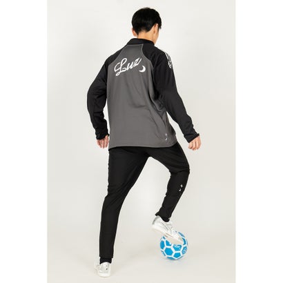 LUZeSOMBRA THICK HALF ZIP TOP(チャコール×ブラック)｜詳細画像