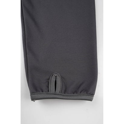 LUZeSOMBRA THICK HALF ZIP TOP(ホワイト×チャコール)｜詳細画像