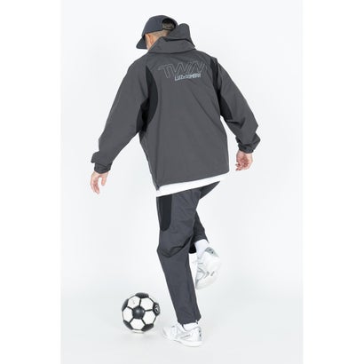 LUZeSOMBRA TWM TAFTA MESH LONG PANTS(チャコール)｜詳細画像