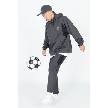LUZeSOMBRA TWM TAFTA MESH CURVE ZIP JKT(チャコール)｜詳細画像