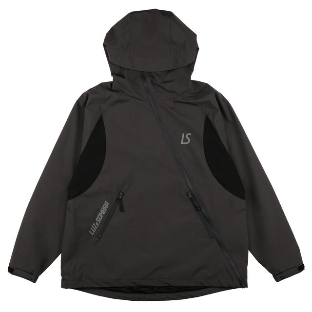 TWM TAFTA MESH CURVE ZIP JKT(チャコール)