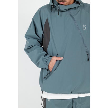 LUZeSOMBRA TWM TAFTA MESH CURVE ZIP JKT(グリーン)｜詳細画像
