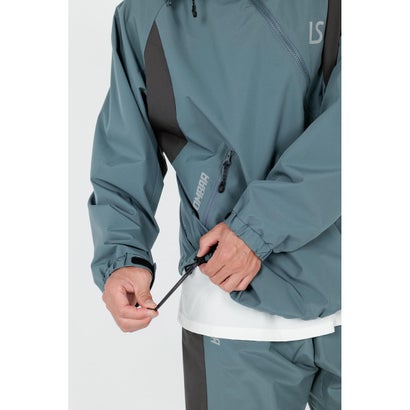 LUZeSOMBRA TWM TAFTA MESH CURVE ZIP JKT(グリーン)｜詳細画像