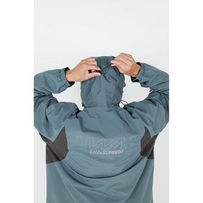 LUZeSOMBRA TWM TAFTA MESH CURVE ZIP JKT(グリーン)｜詳細画像