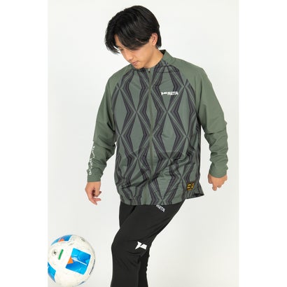 LUZeSOMBRA RETA DYL TAFTA FULL ZIP JKT(カーキ)｜詳細画像