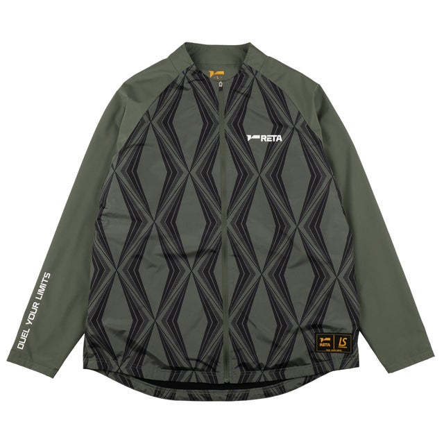 RETA DYL TAFTA FULL ZIP JKT(カーキ)