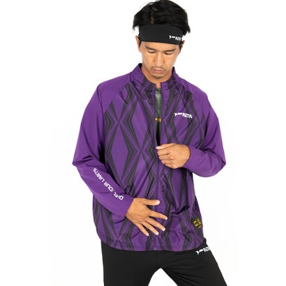 LUZeSOMBRA RETA DYL TAFTA FULL ZIP JKT(パープル)｜詳細画像