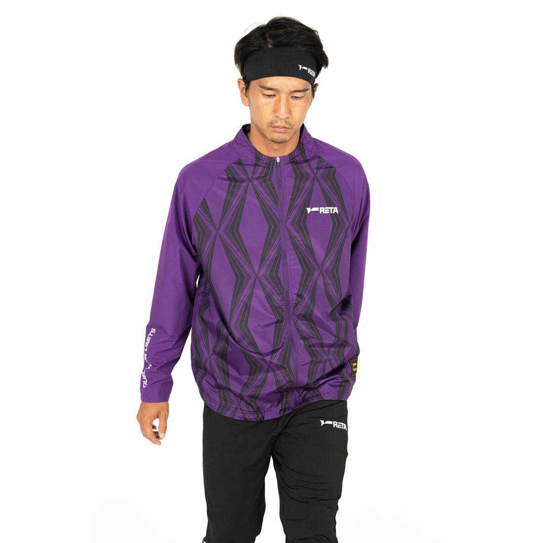 LUZeSOMBRA RETA DYL TAFTA FULL ZIP JKT(パープル) R1262102 PPL