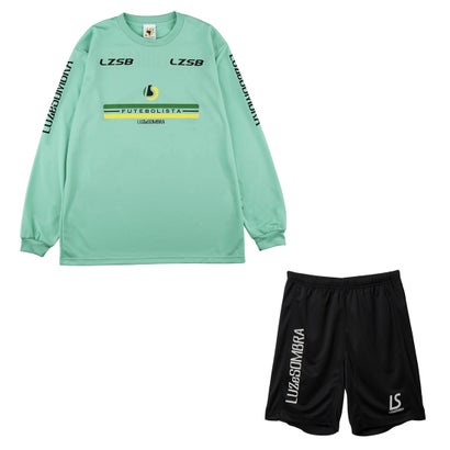 LUZeSOMBRA RHOMBUS L/S PRA SHIRT&SIMPLE STANDARD PRA PANTS(グリーン×ブラック)｜詳細画像