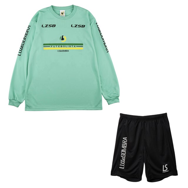 RHOMBUS L/S PRA SHIRT&SIMPLE STANDARD PRA PANTS(グリーン×ブラック)