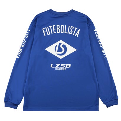LUZeSOMBRA RHOMBUS L/S PRA SHIRT&SIMPLE STANDARD PRA PANTS(ブルー×ブラック)｜詳細画像