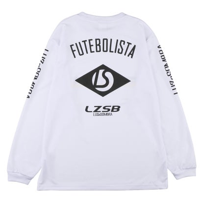 LUZeSOMBRA RHOMBUS L/S PRA SHIRT&SIMPLE STANDARD PRA PANTS(ホワイト×ブラック)｜詳細画像