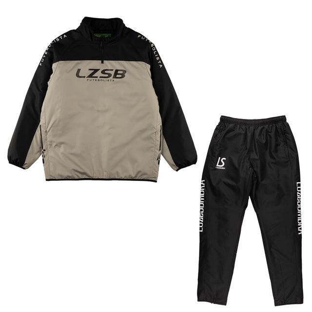 ACTIVE INNER COTTON JKT&STANDARD INNER COTTON LONG PANTS(ベージュ×ブラック)