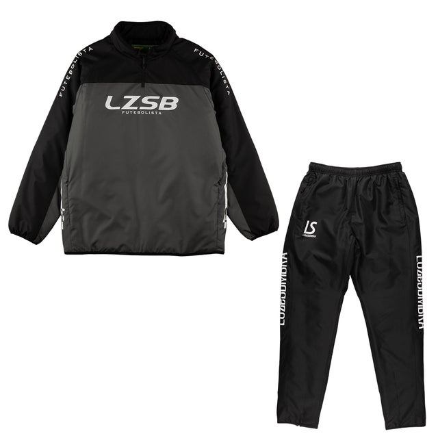 ACTIVE INNER COTTON JKT&STANDARD INNER COTTON LONG PANTS(グレー×ブラック)