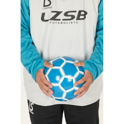 LUZeSOMBRA THICK HALF ZIP TOP&THICK SLIMFIT LONG PANTS(ライトグレー×ブラック)｜詳細画像