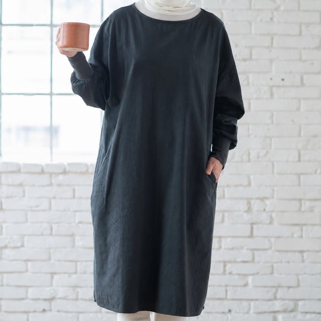 かっぽうぎ （チャコール）