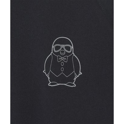 【公式オンライン限定】黒いペンギンクルーネックスウェットシャツ｜詳細画像