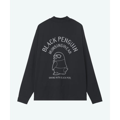 【公式オンライン限定】黒いペンギンモックネック長袖シャツ｜詳細画像