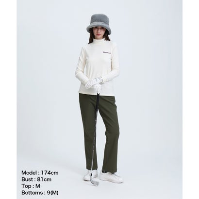 マンシングウェア MUNSINGWEAR 吸湿発熱起毛タートルネック長袖シャツ｜詳細画像