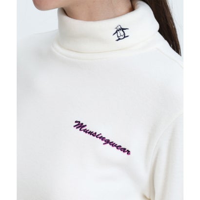 マンシングウェア MUNSINGWEAR 吸湿発熱起毛タートルネック長袖シャツ｜詳細画像