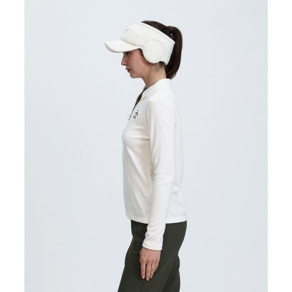 マンシングウェア MUNSINGWEAR 吸湿発熱起毛長袖ポロシャツ｜詳細画像