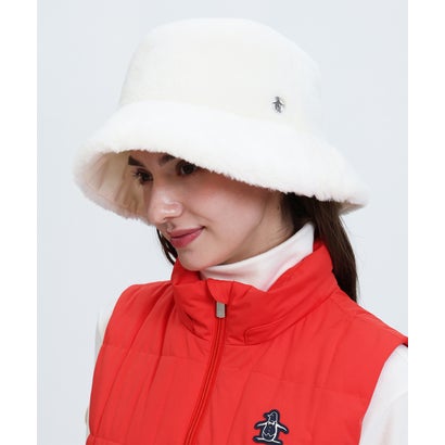マンシングウェア MUNSINGWEAR リバーシブルファーバケットハット｜詳細画像