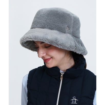 マンシングウェア MUNSINGWEAR リバーシブルファーバケットハット｜詳細画像