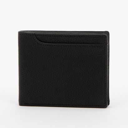 ミラグロ 牛革ソフトミリング加工・カードが19枚入る二つ折り札入れ・小銭入れナシ （ブラック）｜詳細画像