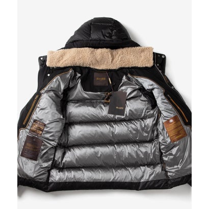 ムーレー MOORER Bomber jacket ボンバージャケット JAKE-SHK ジェイク MOUBO100161 TEPA206 ダウンジャケット メンズ アウター （NERO/ブラック）｜詳細画像