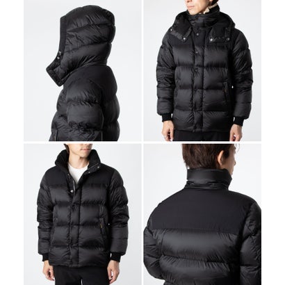 ムーレー MOORER Bomber jacket ボンバージャケット JAKE-SHK ジェイク MOUBO100161 TEPA206 ダウンジャケット メンズ アウター （NERO/ブラック）｜詳細画像