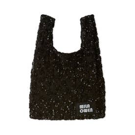 スパンコールトートバッグ （BLK）