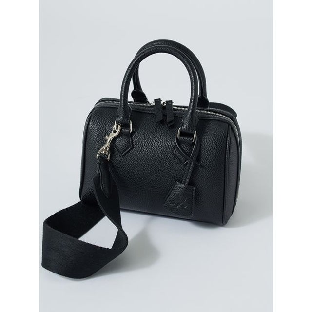 ショルダー付きボストンバッグ （BLK）
