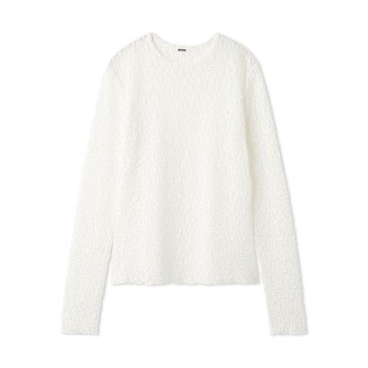 ミラ オーウェン Mila Owen フラワーレースロングスリーブTシャツ （BLK）｜詳細画像