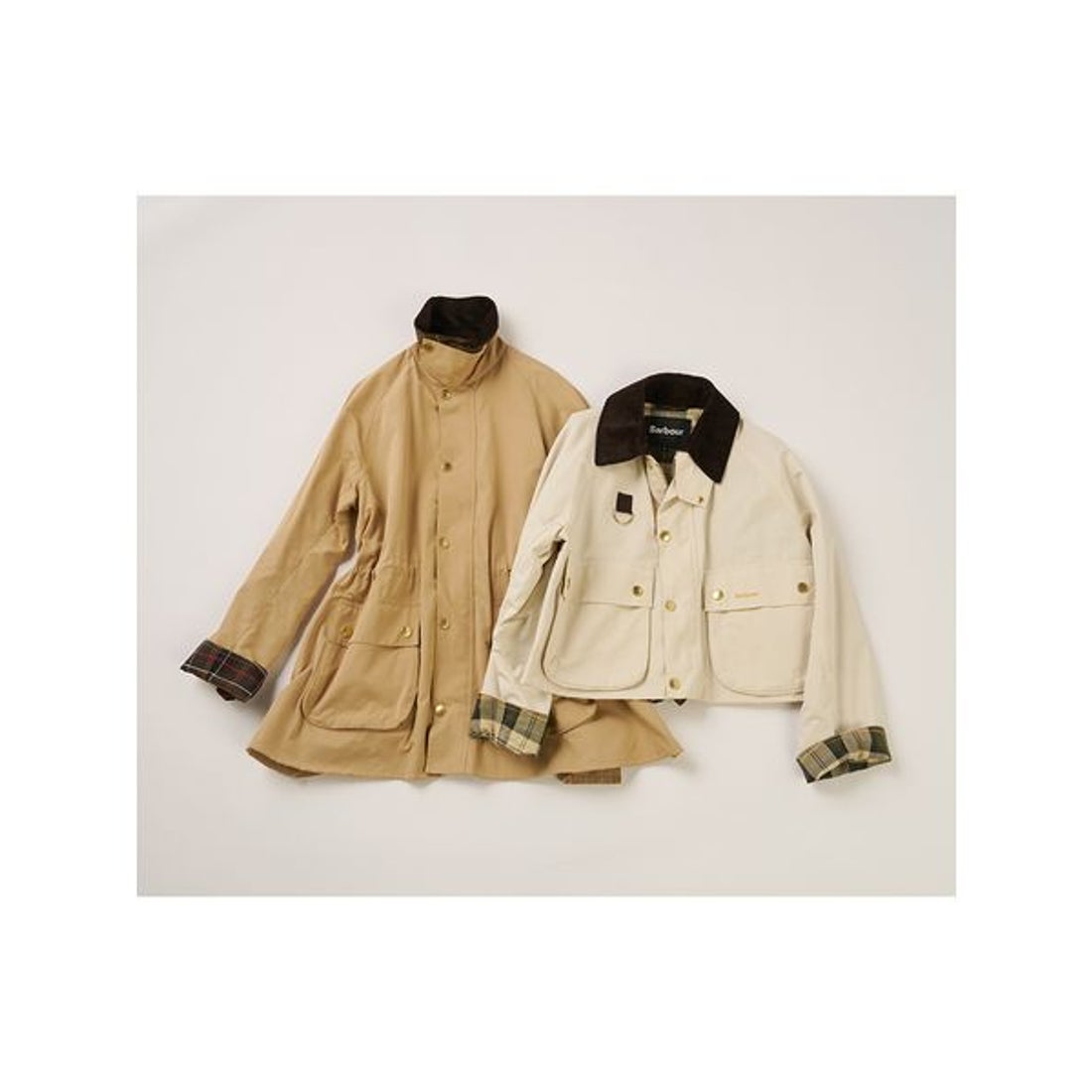 Barbour ミラオーウェン　カーキ　ジャケット ミラ オーウェン Mila Owen 【BARBOUR】別注BEDALE modf （BEG