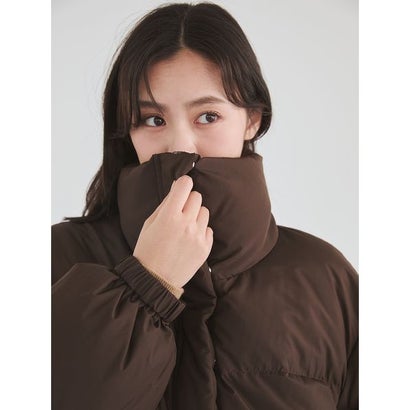 スタンドカラーフォルムフレンチダウン （IVR）｜詳細画像