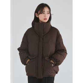 スタンドカラーフォルムフレンチダウン （BRW）