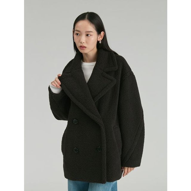 【ECOPEL】ミディボアコート （CGRY）