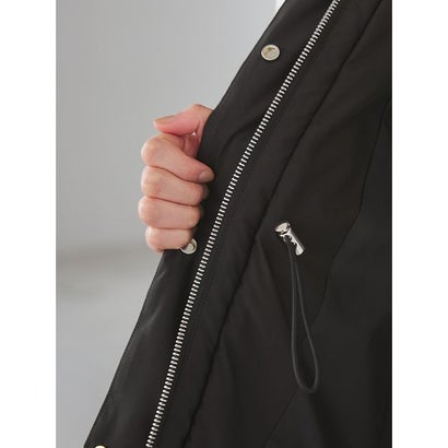 2WAYファーカラードロストダウンコート （BLK）｜詳細画像