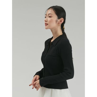 ポロニット×シアースカートSET UP （BLK）｜詳細画像