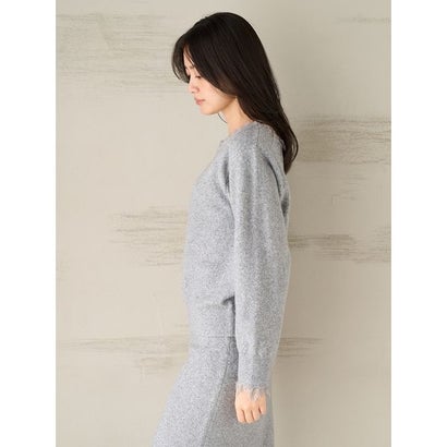 ミラ オーウェン Mila Owen レースニットセットアップ （GRY）｜詳細画像