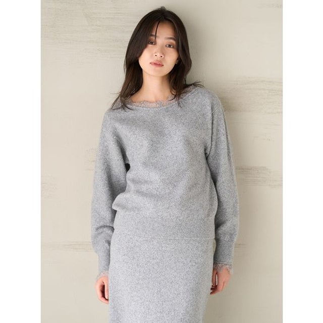 レースニットセットアップ （GRY）